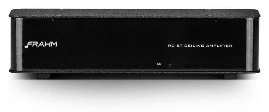 Amplificador Frahm RD BT Ceiling, caixa metálica preta compacta